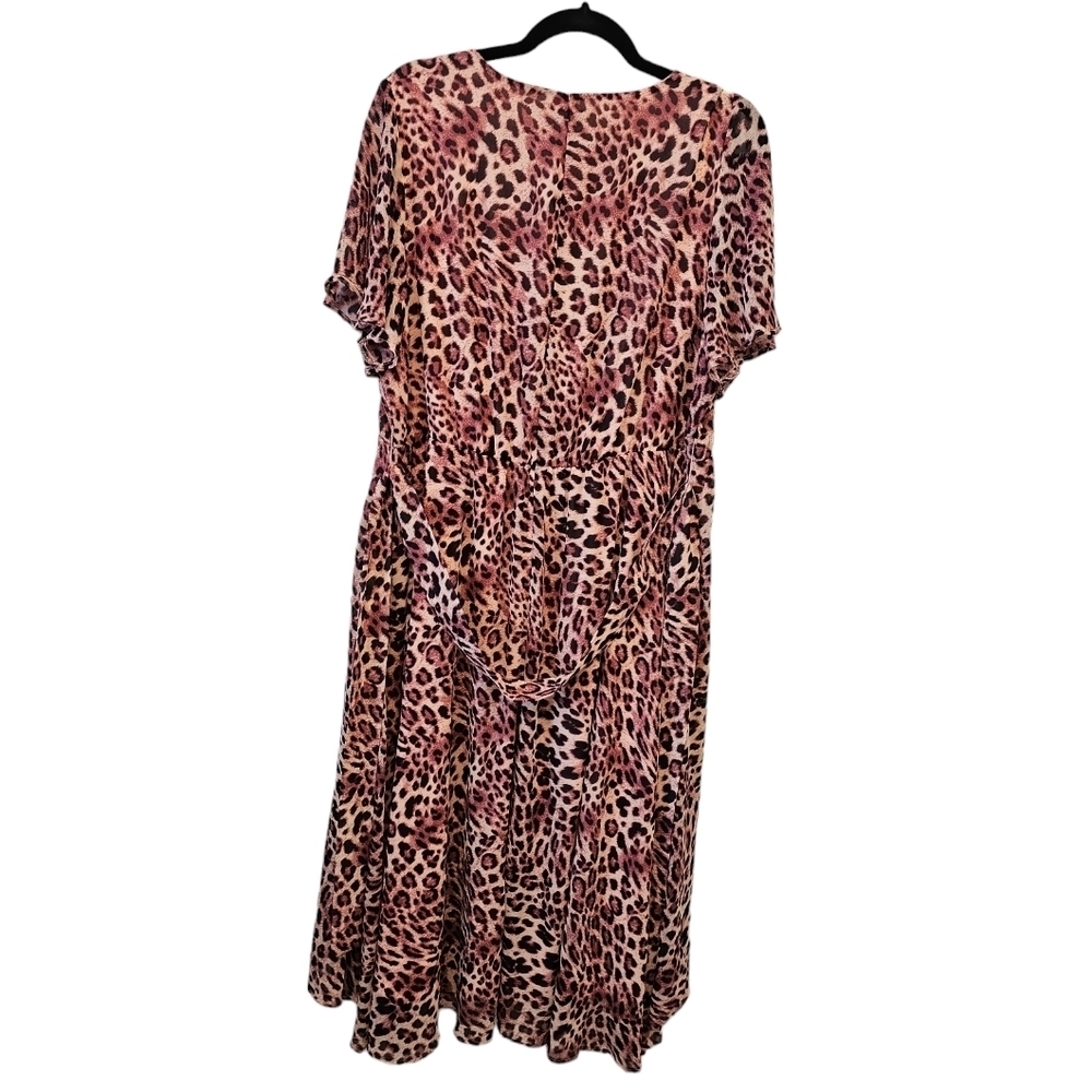 Torrid Size 1 Chiffon Flutter Sleeve Elastic Band… - image 3